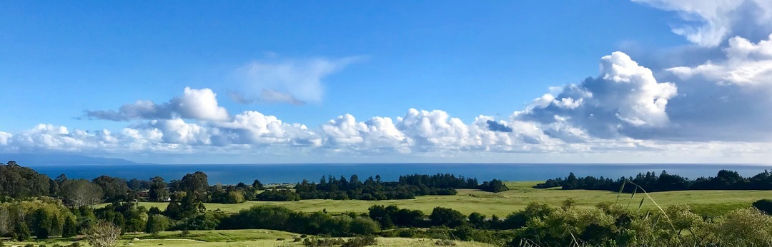 Oceans, Hills, Clouds